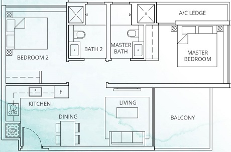 Casa Al Mare Floor Plan