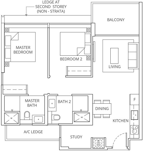 Casa Al Mare Floor Plan