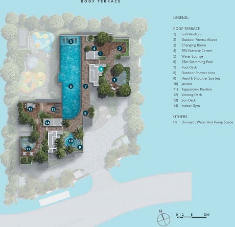Casa Al Mare Site Plan