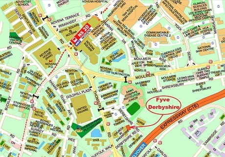 Fyve Derbyshire Location