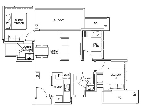 Fyve Derbyshire Floor Plan