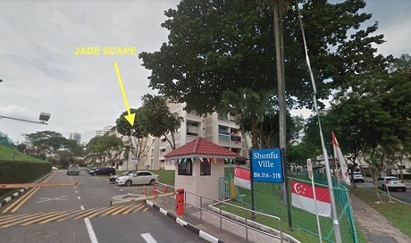 Jade Scape Condominium Singapore Former Shunfu Ville