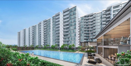 Treasure At Tampines Gym Facing 50m Lap Pool