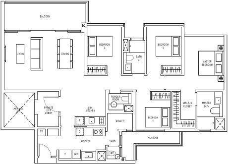 JadeScape Floor Plan