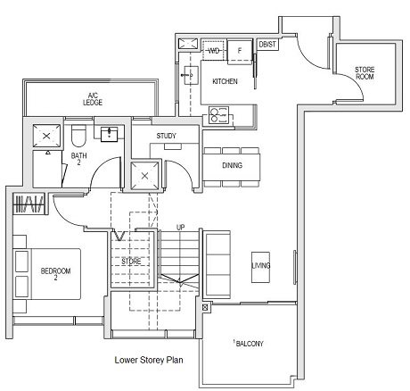 Kent Ridge Hill Residences Floor Plan