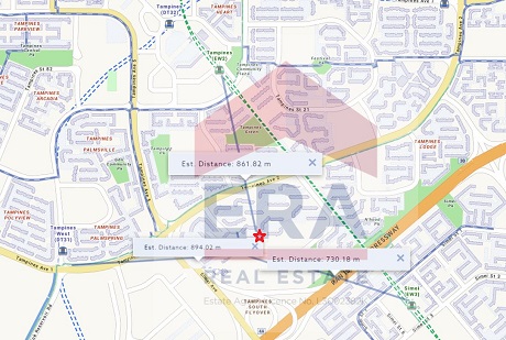 Treasure at Tampines served by 3 MRTs