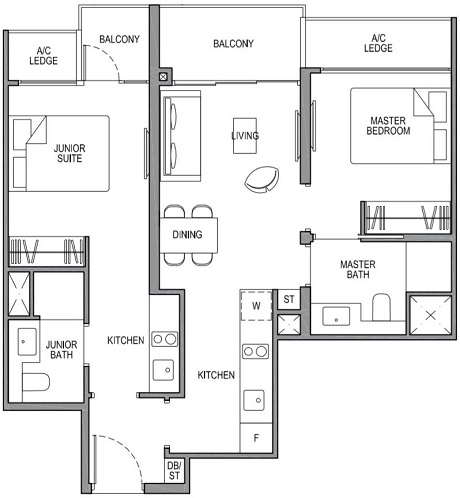 Park Colonial Floor Plan