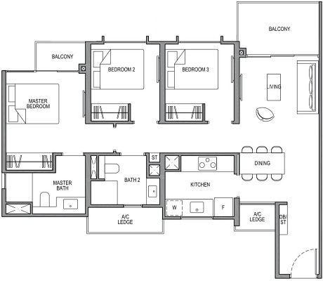 Park Colonial Floor Plan
