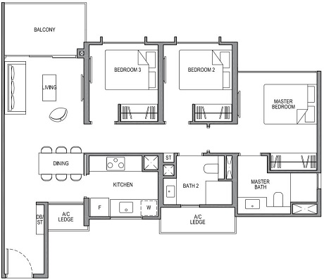 Park Colonial Floor Plan