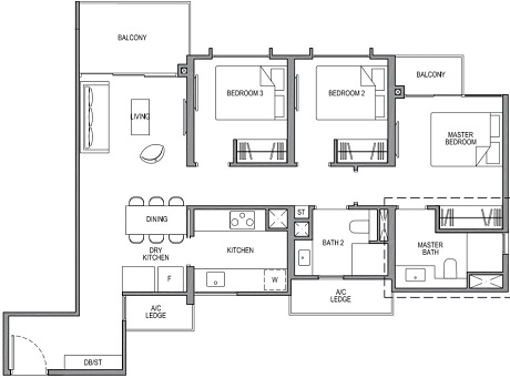 Park Colonial Floor Plan