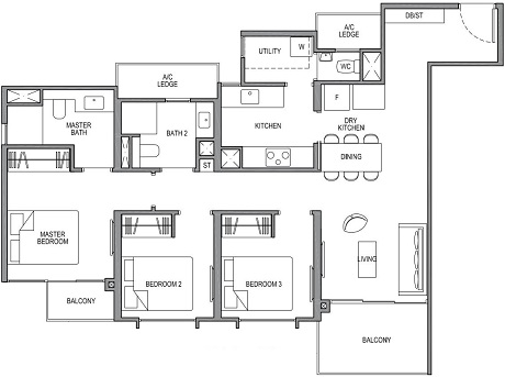 Park Colonial Floor Plan