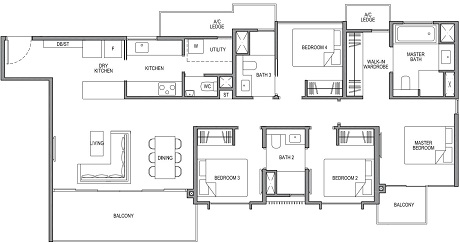 Park Colonial Floor Plan
