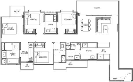 Park Colonial Floor Plan