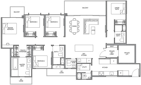 Park Colonial Floor Plan