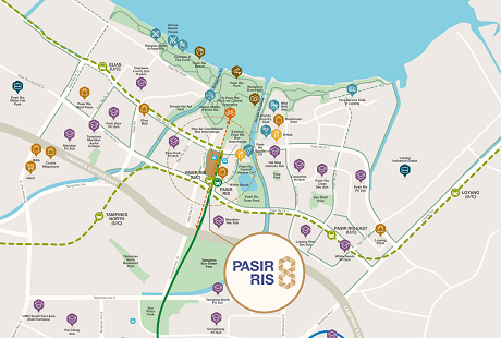 Pasir Ris 8 Location Map 1