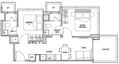 RV Altitude Floor Plan
