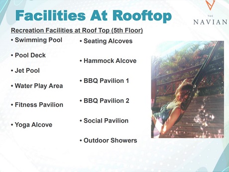 The Navian Facilities at Rooftop