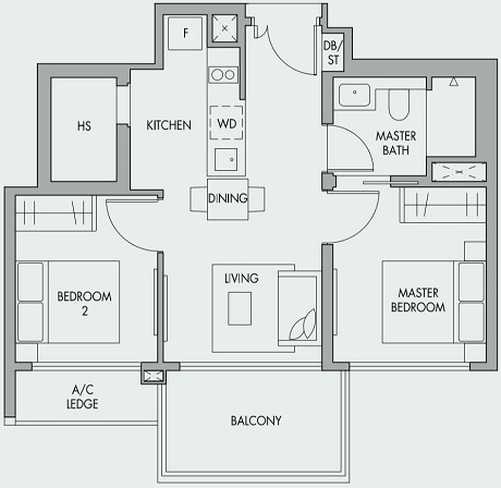 The Tre Ver Floor Plan