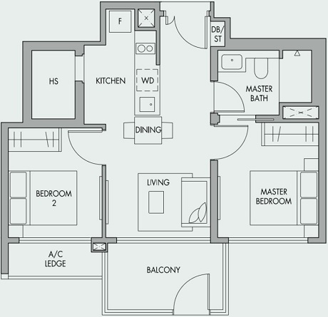 The Tre Ver Floor Plan