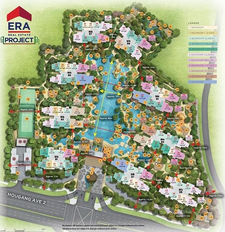 The Florence Residences site plan